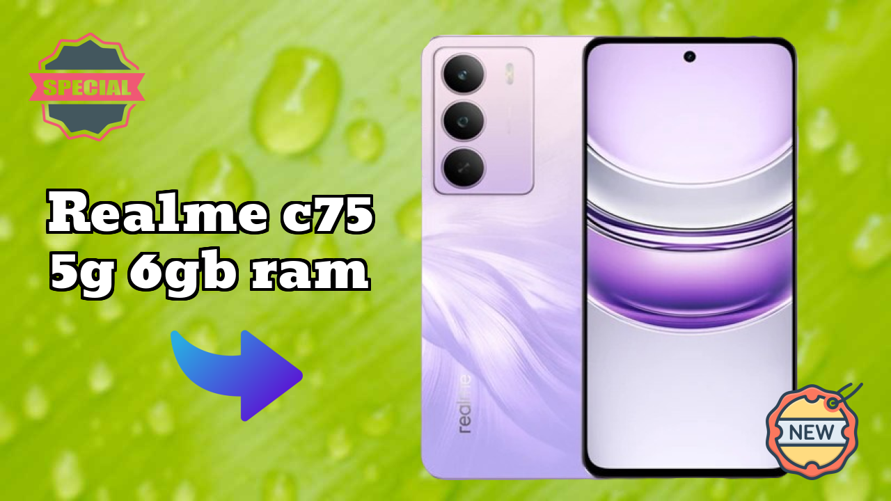 Realme C75 5G 6GB RAM Display Review: IPS LCD Screen Size